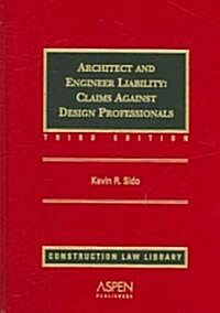 Architect and Engineer Liability (Hardcover, 3rd)