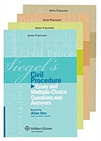 Siegels 5 Volume Set: Criminal Law/Civil Procedure/Contracts/Property/Torts (Paperback, 5th)