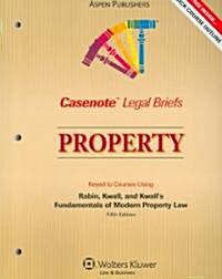 Casenote Legal Briefs Property (Paperback)