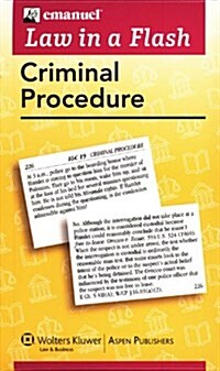 Criminal Procedure (Cards, FLC)