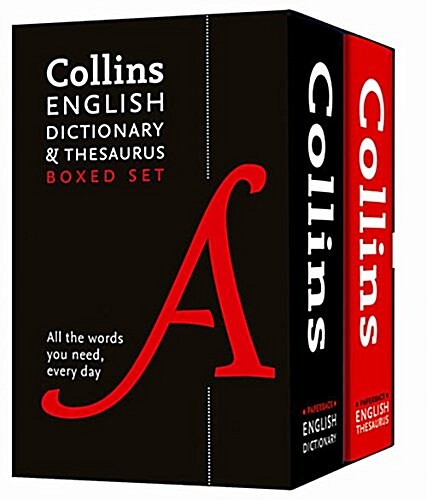 Collins English Dictionary and Thesaurus Boxed Set (Paperback, 2 Revised edition)