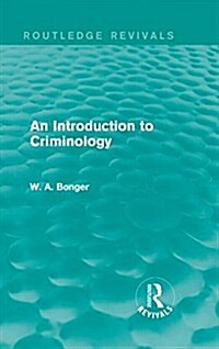 An Introduction to Criminology (Hardcover)