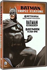 [수입] Batman Triple Feature: Gotham Knight/under the Red Hood/Year One (배트맨 - 고담 나이트/배트맨 - 언더 더 레드 후드/배트맨 - 이어 원)(지역코드1)(한글무