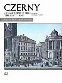Czerny, 24 Studies for the Left Hand, Op. 718 (Paperback)