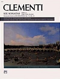 Six Sonatas, Op. 4 Op. 37, 38 (Paperback)