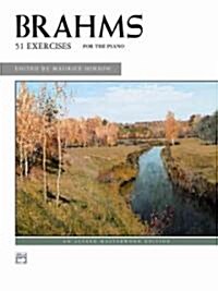 Brahms 51 Exercises for the Piano (Paperback)