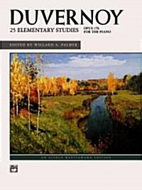 Duvernoy 25 Elementary Studies, Op. 176 (Paperback, 2nd)