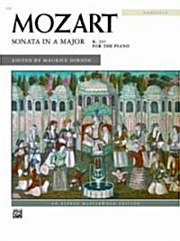 Sonata in A, K. 331 Complete (Paperback)