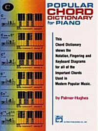 Popular Chord Dictionary for Piano (Paperback)