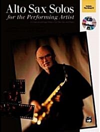 Alto Sax Solos for the Performing Artist (Paperback, Compact Disc)