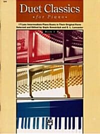 Duet Classics for Piano, Book 3, Alfred Masterwork Edition (Paperback)