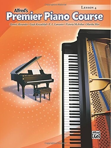 [중고] Premier Piano Course Lesson 4 (Paperback)