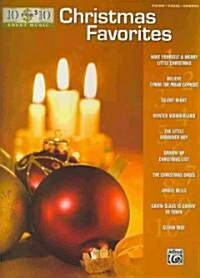 10 for 10 Sheet Music Christmas Favorites (Paperback)