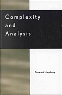 Complexity and Analysis (Hardcover)