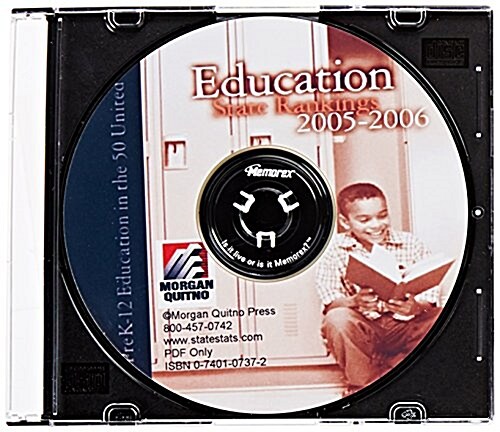 Education State Rankings 2005-2006 (Pdf Format Only) (CD-ROM)