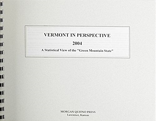 Vermont in Perspective 2004 (Paperback, 15th)