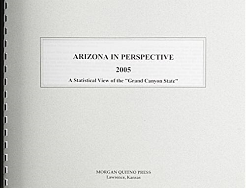 Arizona In Perspective 2005 (Paperback)