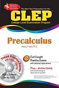 CLEP Precalculus [With CDROM] (Paperback)