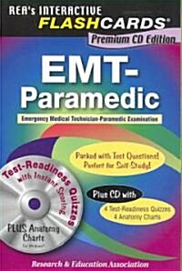 EMT-Paramedic Premium Edition Flashcard Book W/CD [With CDROM] (Paperback, Premium)