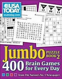 USA Today Jumbo Puzzle Book 2: 400 Brain Games for Every Day (Paperback)