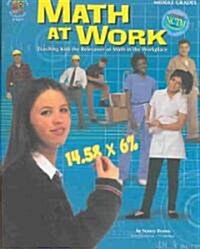 Math at Work (Paperback)