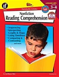 Nonfiction Reading Comprehension, Grades 3 to 4 (Paperback)