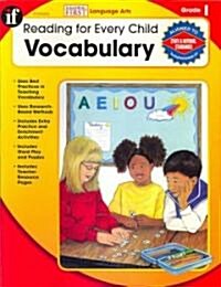 Reading for Every Child Vocabulary, Grade 1 (Paperback)