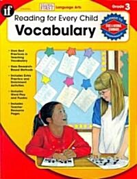 Reading for Every Child, Vocabulary (Paperback)