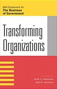 [중고] Transforming Organizations (Paperback)