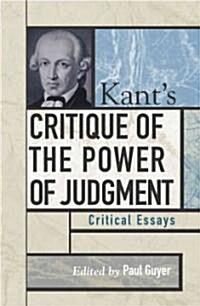 Kants Critique of the Power of Judgment: Critical Essays (Paperback)