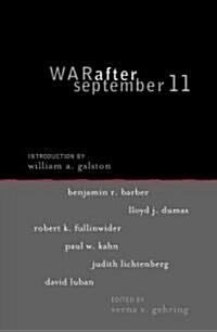 War After September 11 (Paperback)