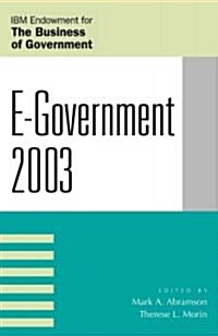 E-Government 2003 (Paperback)