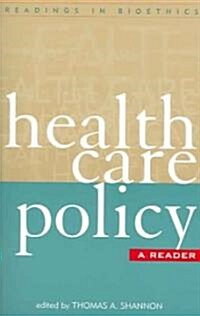 Health Care Policy (Paperback)