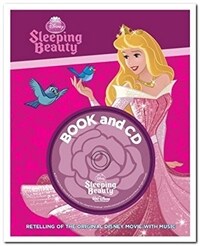 DISNEY SLEEPING BEAUTY HARDCOVER BOOK AND CD