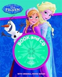 DISNEY FROZEN PADDED BOOK AND CD 