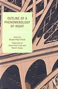 Outline of a Phenomenology of Right (Paperback)