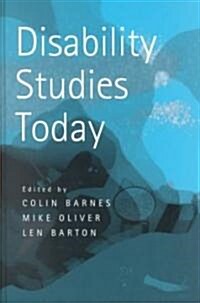 Disability Studies Today (Hardcover)