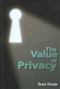 The Value of Privacy (Hardcover, English)