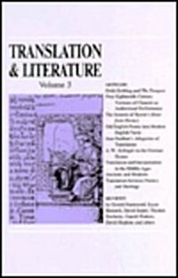 Translation and Literature (Paperback)