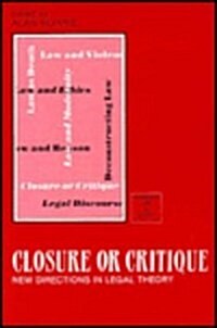 Closure or Critique (Hardcover)