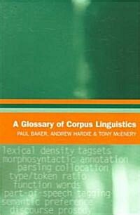 A Glossary of Corpus Linguistics (Paperback)