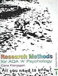 Research Methods for AQA A Psychology (Paperback, Illustrated)