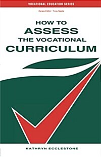How to Assess the Vocational Curriculum (Paperback)