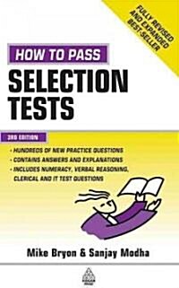 How To Pass Selection Tests (Paperback, 3rd)