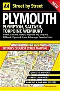 Aa Street by Street Plymouth Midi (Paperback)