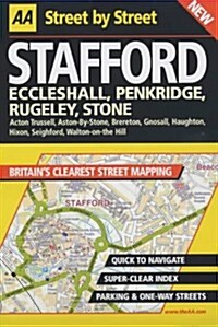 AA Street by Street Stafford (Paperback)