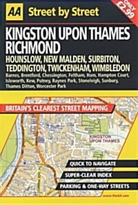 AA Street by Street Richmond, Kingston-upon-Thames (Paperback)