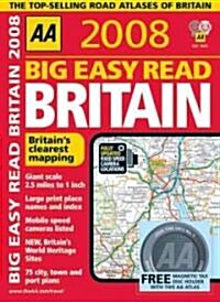 AA Big Easy Read Britain [With Magnetic Tax Disc Holder] (Paperback, 2008 Updated)