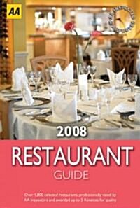 Restaurant Guide 2008 (Paperback, Revised)