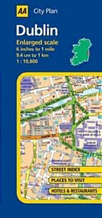 Aa Dublin City Plan (Map, 3rd, FOL)